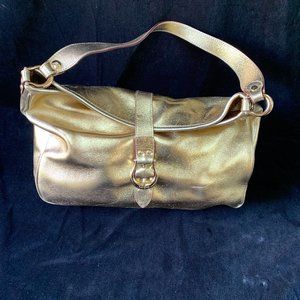 Kate Spade Gold Leather Satchel